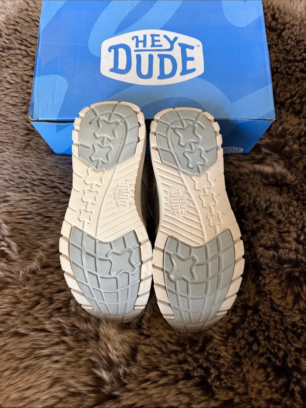 Hey Dude Men's Beige Knit Slip-On Casual Loafers - Picture 3 of 8
